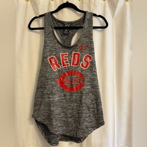 Pink - Cincinnati Reds Athletic Tank